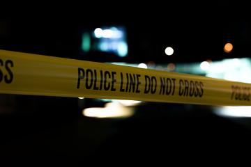 Police line do not cross tape