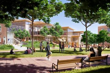 Hopkins Student Center concept rendering